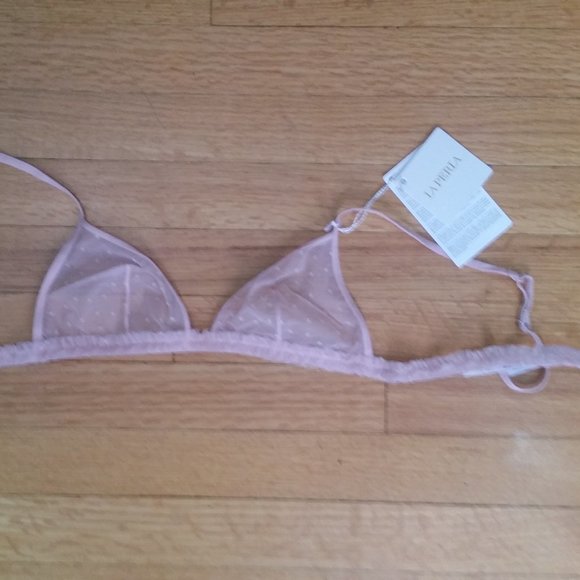 (nwt) La Perla Polka Dot Tulle Bralette - Picture 6 of 8